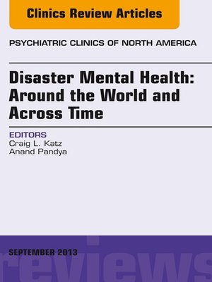 cover image of Disaster Mental Health